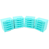 SPECIAL OFFER - Box of 50 Standard Small Plastic Carry Cases - Light Blue