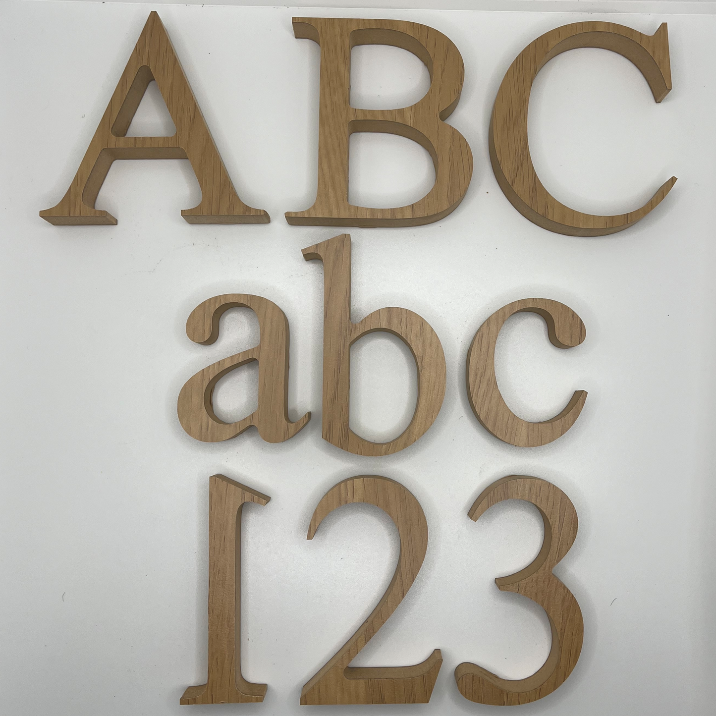 MDF Letters, Numbers & Symbols