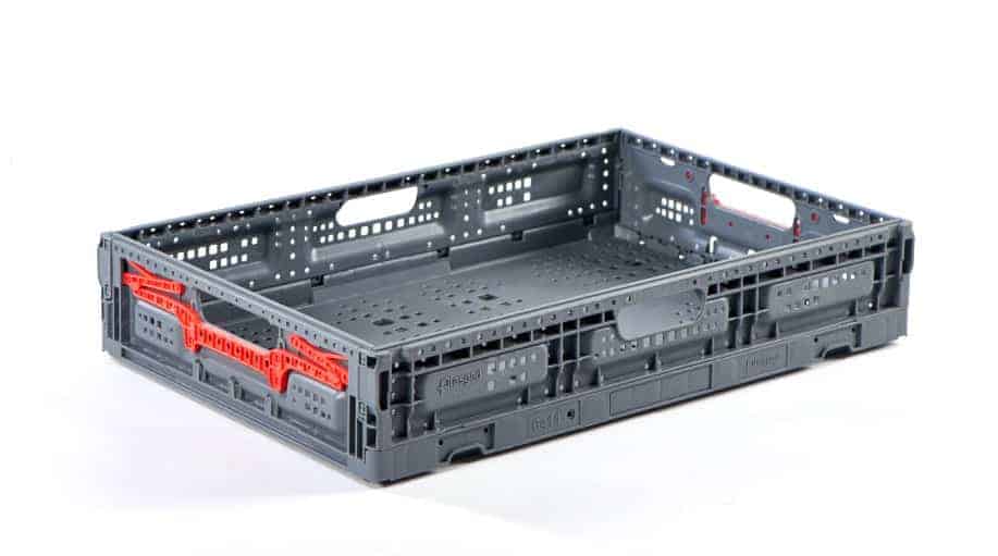 Folding Collapsible Storage Crates - (Pack of 5)