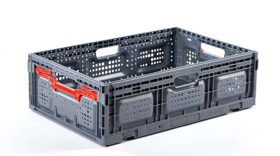 Folding Collapsible Storage Crates - (Pack of 5)