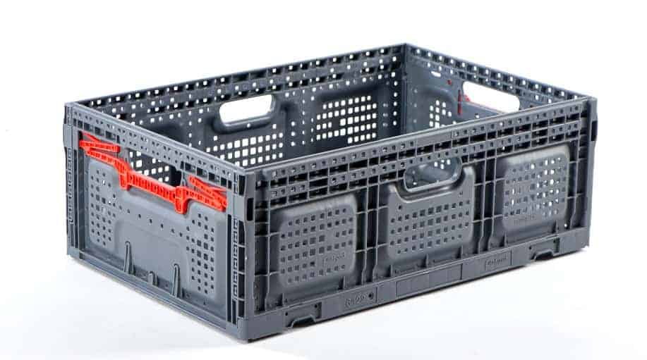 Folding Collapsible Storage Crates - (Pack of 5)