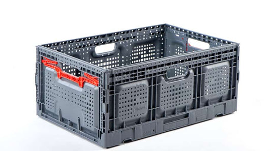 Folding Collapsible Storage Crates - (Pack of 5)