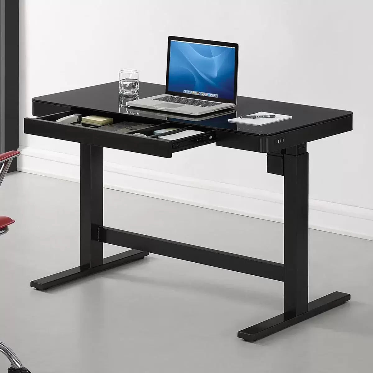 Tresanti Power Adjustable Height Tech Desk