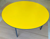 CompCoat™ Spray PU Edged Circular Tables from Fuzzy Brands