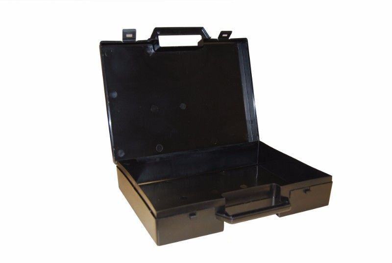 Black Plastic Carry Case (355x265x82mm) from Fuzzy Brands