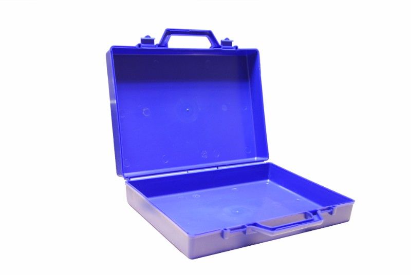 Blue Deluxe Large Plastic Carry Case (460x380x104mm) from Fuzzy Brands