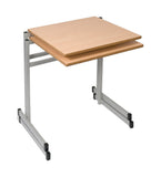 Cantilever exam table - Lacquered Edge