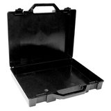 Black Deluxe Small Plastic Carry Case (308x260x77mm) from Fuzzy Brands