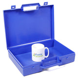 Blue Standard Medium Plastic Carry Case (350x284x77mm) from Fuzzy Brands