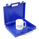 Blue Standard Small Plastic Carry Case (270x233x50mm) from Fuzzy Brands