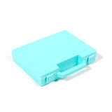 Teal Standard Small Plastic Carry Case (227x192x48mm) from Fuzzy Brands