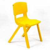 Postpura plus school chair sun yellow
