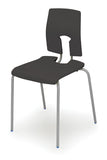 SE classic chair for classroom and kitchen black