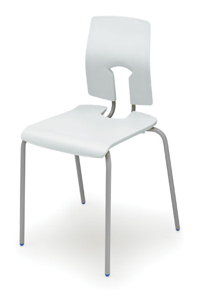SE classic chair for classroom and kitchen white