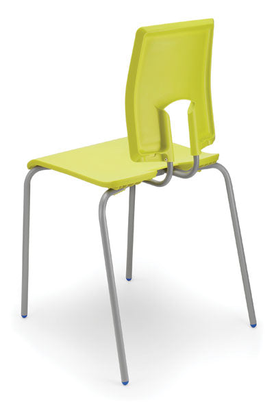 SE classic chair for classroom and kitchen lime zest
